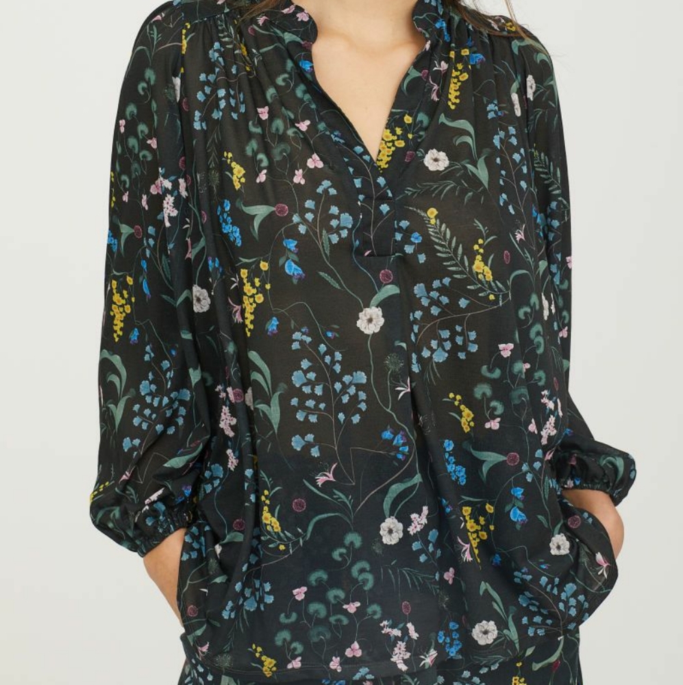 NWT {ANNA GLOVER x H&M} Jersey Blouse